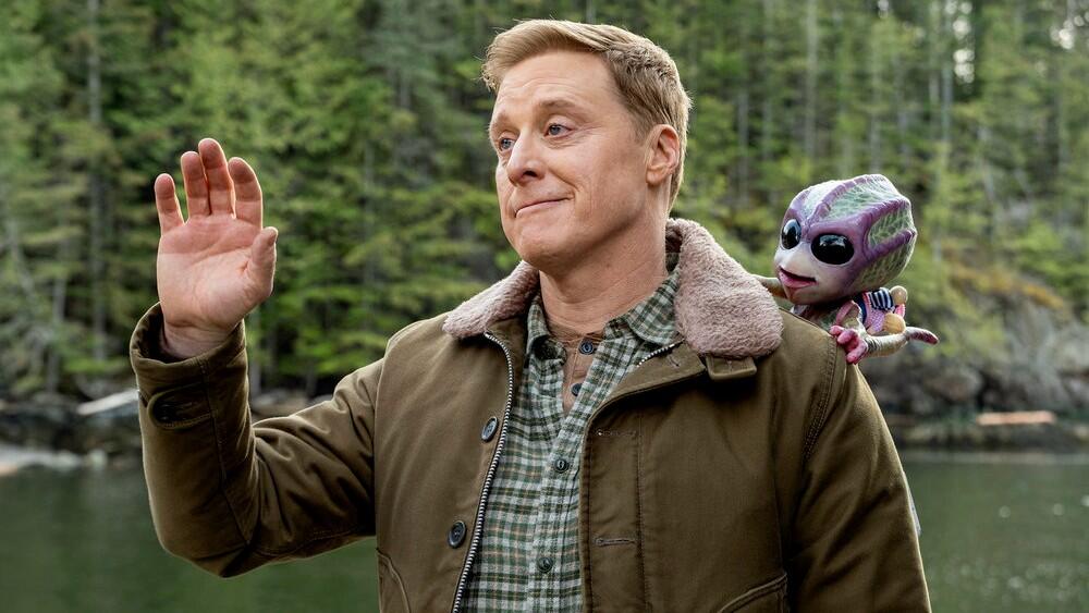 A still from Resident Alien.