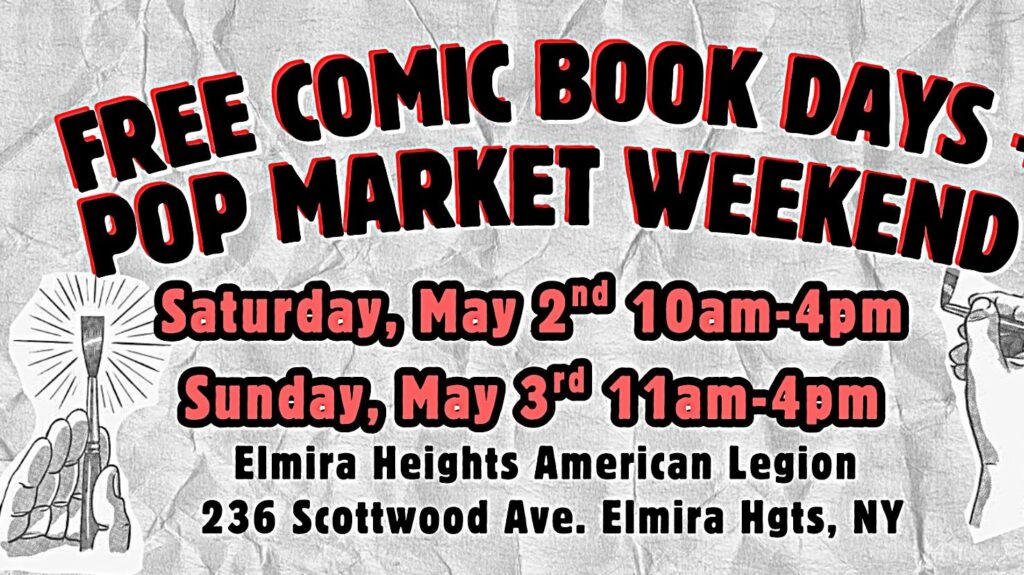 ‘Celebration of books.’ Free Comic Book Day coming up in Elmira area ‘Celebration of books.’ Free Comic Book Day coming up in Elmira area