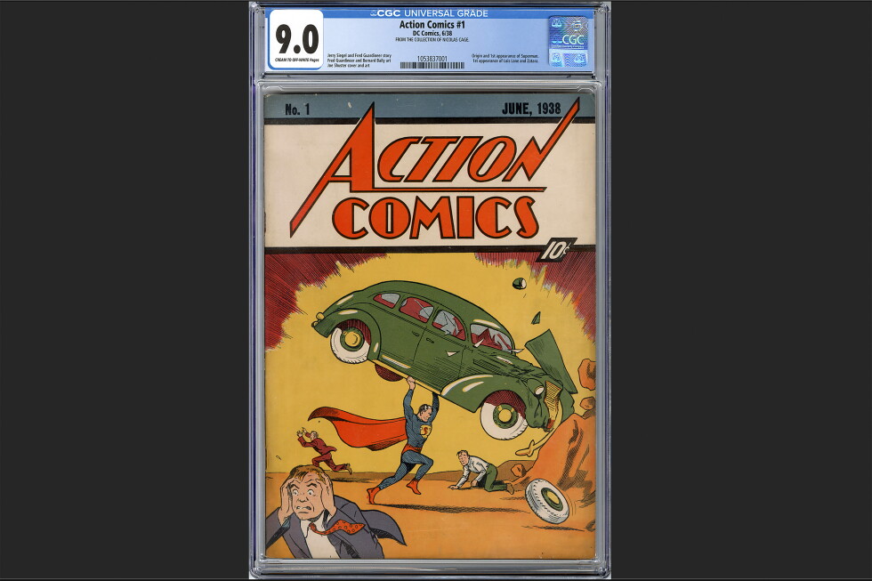 Rare copy of the comic book that introduced the world to Superman sells for million Rare copy of the comic book that introduced the world to Superman sells for million