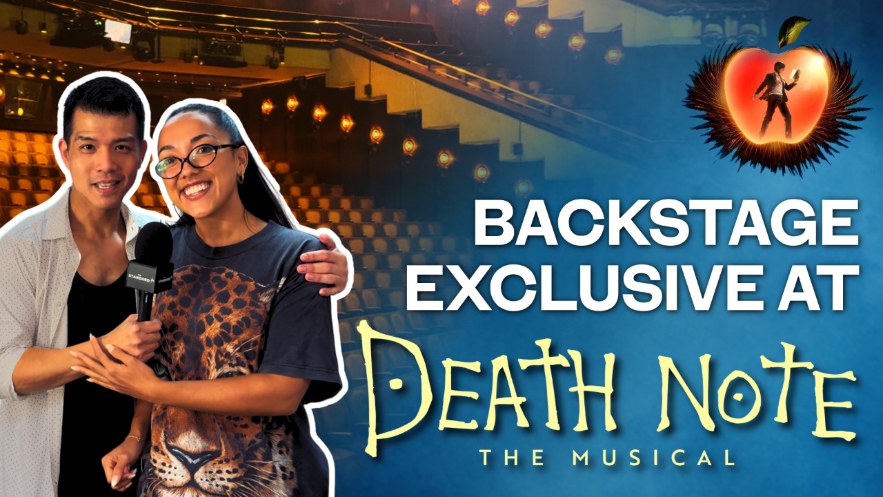Behind the scenes at Death Note: The Musical with Telly Leung & Grace Mouat