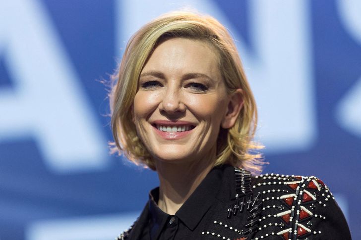 Australian actor and goodwill ambassador for UNHCR Cate Blanchett poses during the UNHCR's Nansen Refugee Award in Geneva, Switzerland, Oct. 1, 2018. Reuters-Yonhap