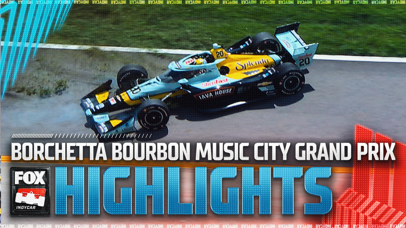 NTT INDYCAR SERIES: Borchetta Bourbon Music City Grand Prix Highlights 🏁 INDYCAR on FOX