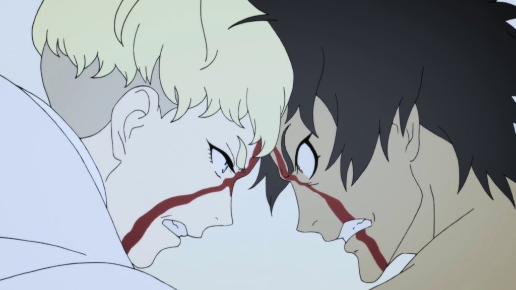 Akira vs Ryo in Devilman Crybaby