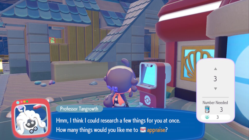 Appraising three relics at once