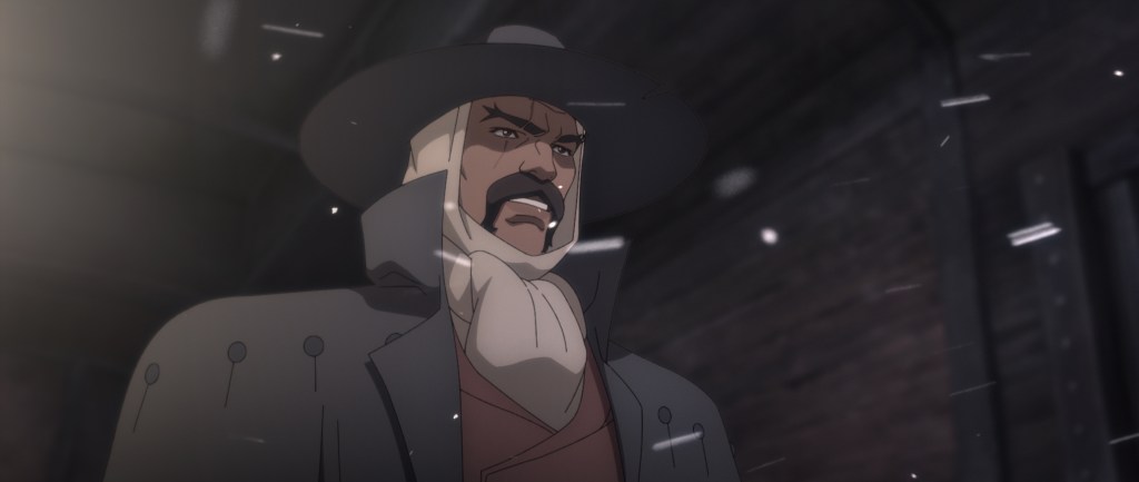 Bass X Machina S1. Brian Tyree Henry as Bass Reeves  in Bass X Machina S1. Cr. Courtesy of Netflix © 2026