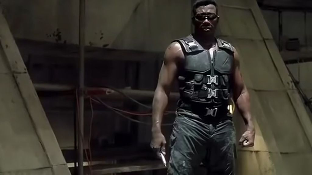 Blade delivers a one-liner