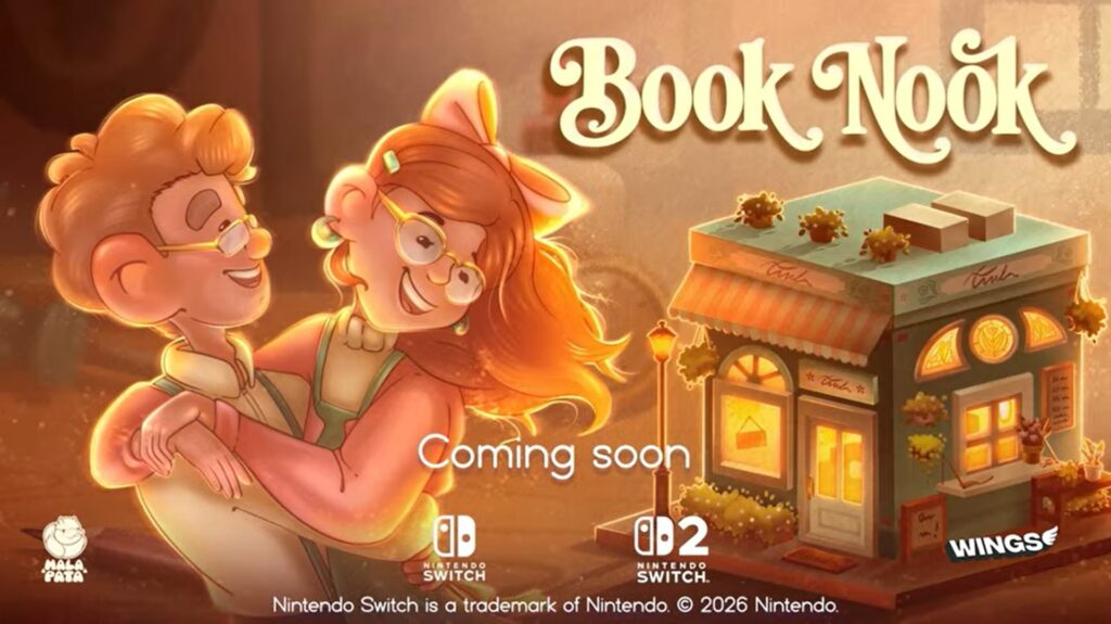 Book Nook heading to both Nintendo Switch 2 and Switch