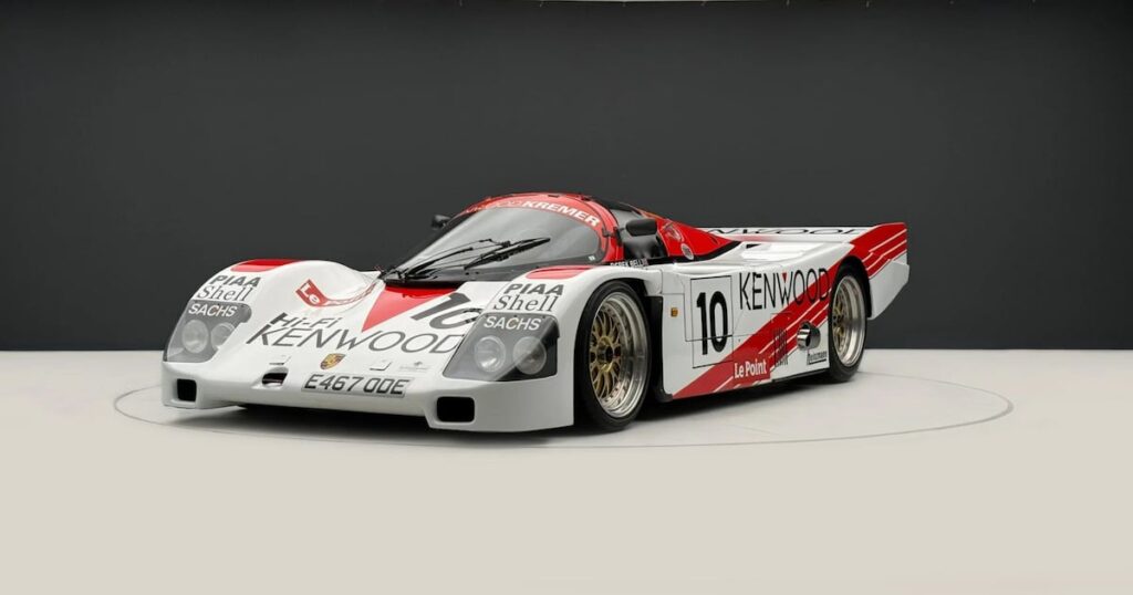 Collectible Porsches set for online auction