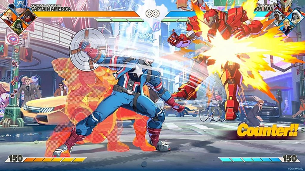 Combat in Marvel Tokon