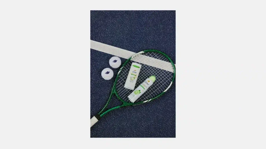 Dove ties deodorant messaging to US Open fan style culture