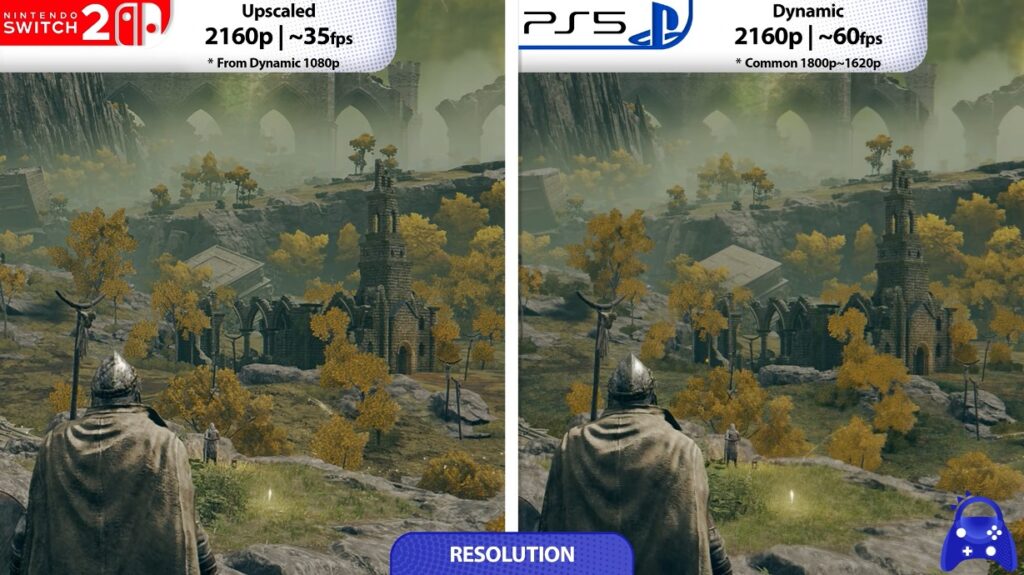 Video: Elden Ring Nintendo Switch 2 vs. PS5 graphics comparison