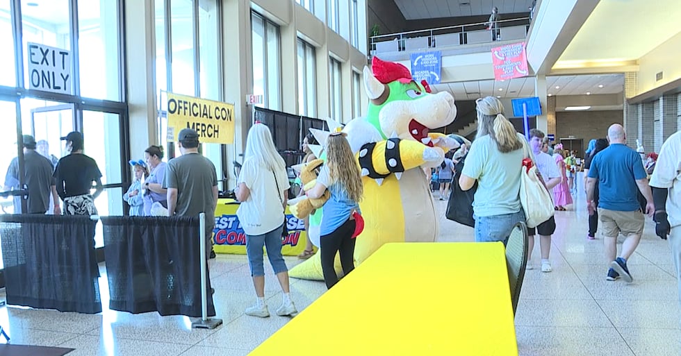 Several people came dressed in costume as their favorite characters.