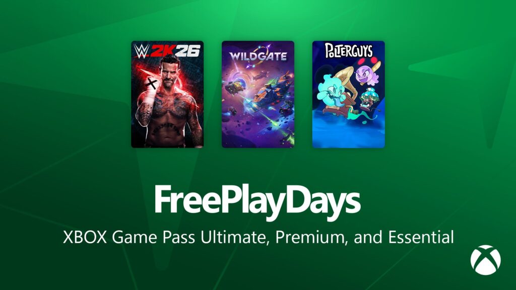 Free Play Days – WWE 2K26, Polterguys: Possession Party and Wildgate Free Play Days – WWE 2K26, Polterguys: Possession Party and Wildgate