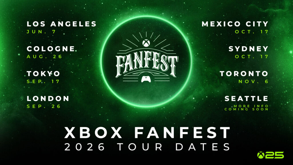 XBOX FanFest lineup image