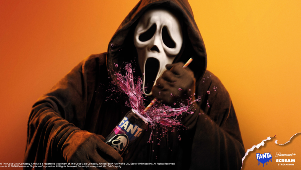 Ghost Face Joins Fanta’s Haunted Universe in Global Halloween Collectible Launch