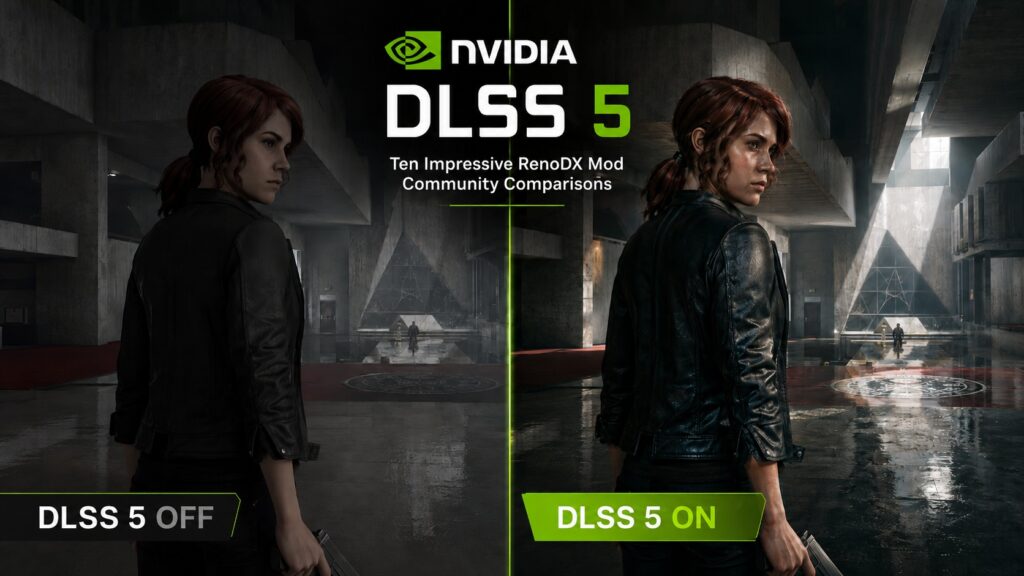 NVIDIA DLSS 5 Neural Rendering In 10 Modern Games – The Best Unofficial DLSS 5 ON vs OFF Comparisons So Far NVIDIA DLSS 5 Neural Rendering In 10 Modern Games – The Best Unofficial DLSS 5 ON vs OFF Comparisons So Far