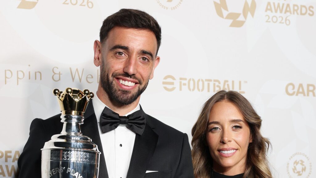 Bruno Fernandes claims PFA Player of the Year prize as Manchester City forward Bunny Shaw wins women’s award