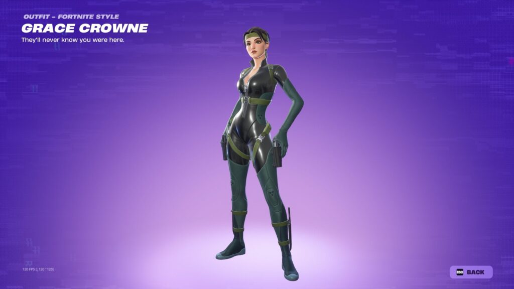 How to Get The Infiltator Grace Crowne Style in Fortnite Chapter 7 Season 4
