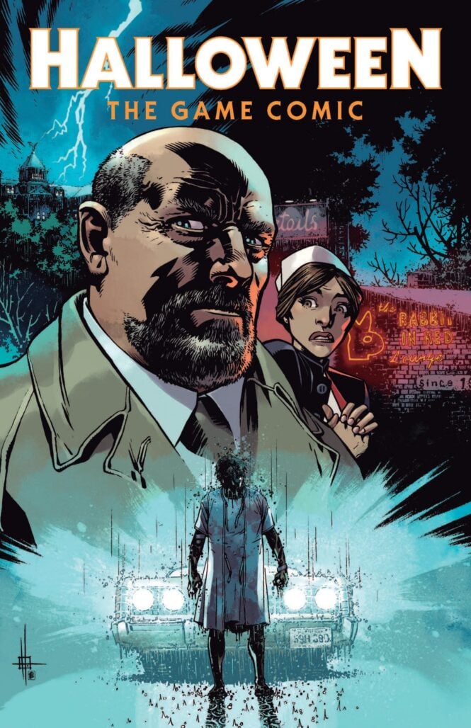 Halloween: The Game Comic #1 cover A, by Zach Howard and Nelson Dániel