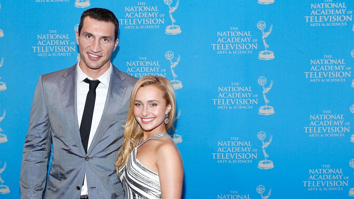 Wladimir Klitschko and Hayden Panettiere attend an event in New York City.