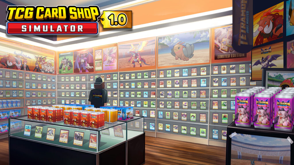 TCG Card Shop Simulator’s Biggest 1.0 Feature: How to Dominate Tetramon Duel Master