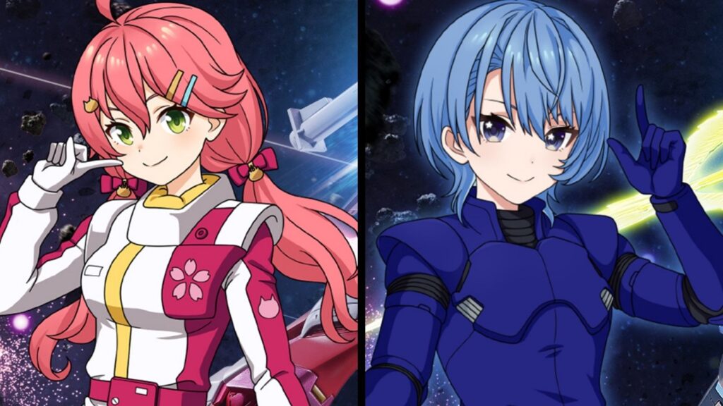 Hololive reveals Sakura Miko and Hoshimachi Suisei Gundam figures