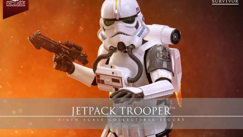 Hot Toys Reveals Star Wars Jedi: Survivor 1/6 Scale Jetpack Trooper