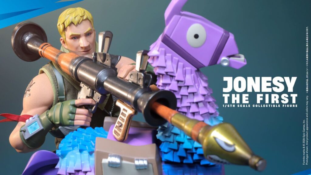 Hot Toys Unveils New 1/6 Scale Fortnite Figure with Jonesy The First 
