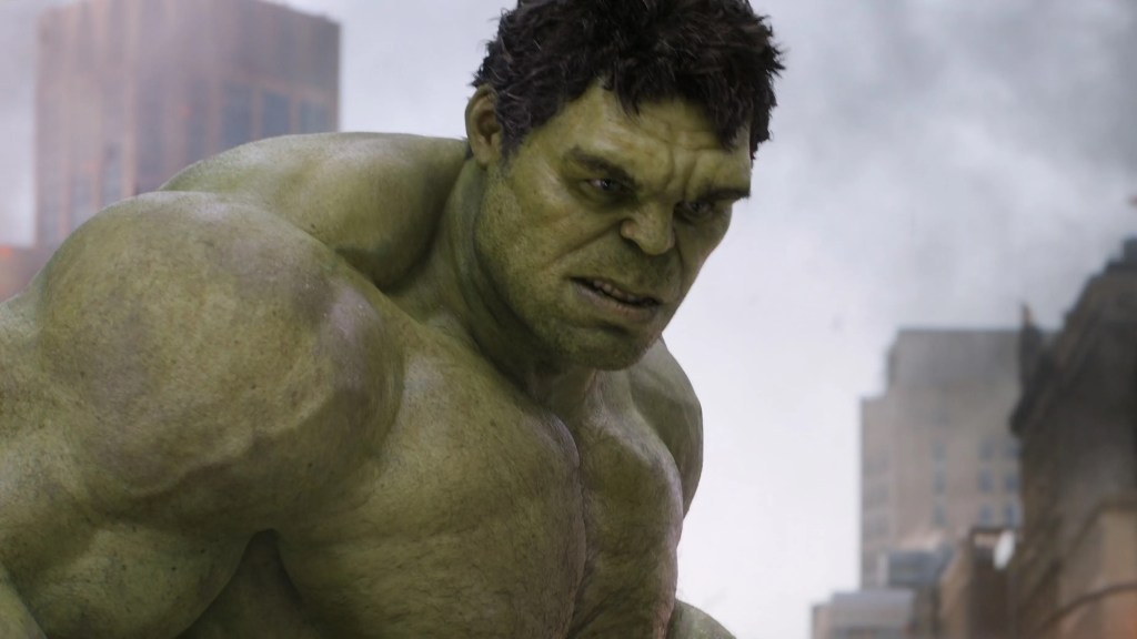 Hulk at Battle of New York in The Avengers