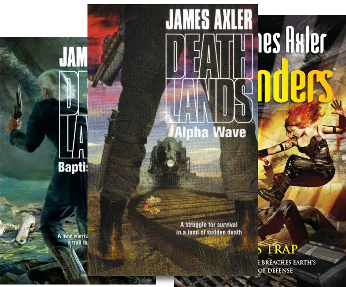 Deathlands Giveaway: Celebrate Rik Hoskin's
40th James Axler Story