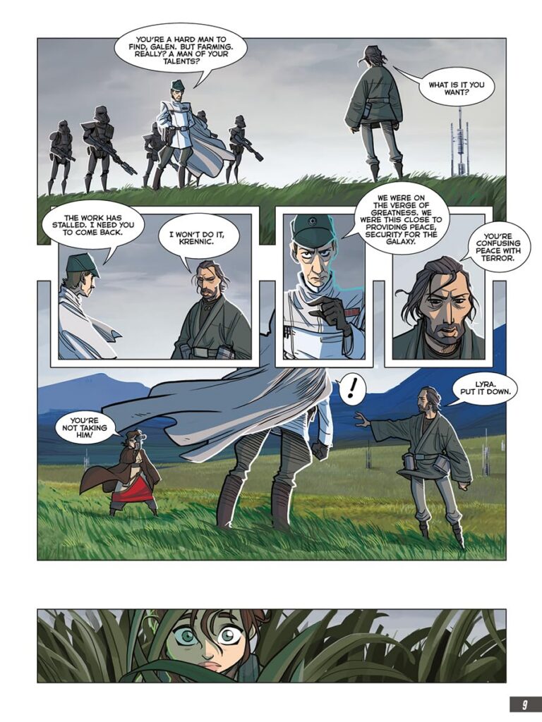 ROGUE ONE A STAR WARS STORY - GRAPHIC NOVEL ADAPTATION Writer: Alessandro Ferrari Artist: Matteo Piana & Igor Chimisso Diamond Code: AUG262166 Price: £12.99 Release Date: 1st September 2026 Format: Trade Paperback ISBN: 9781804914489 Page Count: 72 pp Trim Size: 28 x 21 Age Rating: All Ages / Unrated