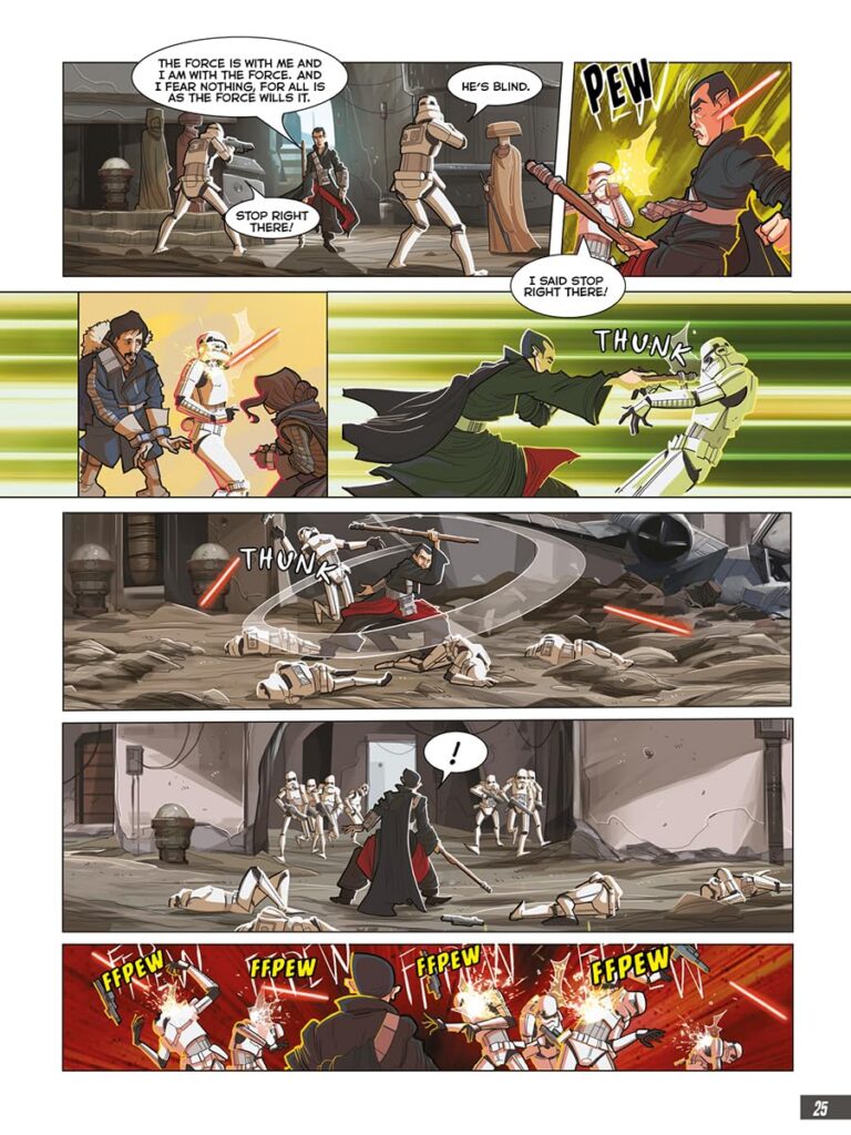 ROGUE ONE A STAR WARS STORY - GRAPHIC NOVEL ADAPTATION Writer: Alessandro Ferrari Artist: Matteo Piana & Igor Chimisso Diamond Code: AUG262166 Price: £12.99 Release Date: 1st September 2026 Format: Trade Paperback ISBN: 9781804914489 Page Count: 72 pp Trim Size: 28 x 21 Age Rating: All Ages / Unrated
