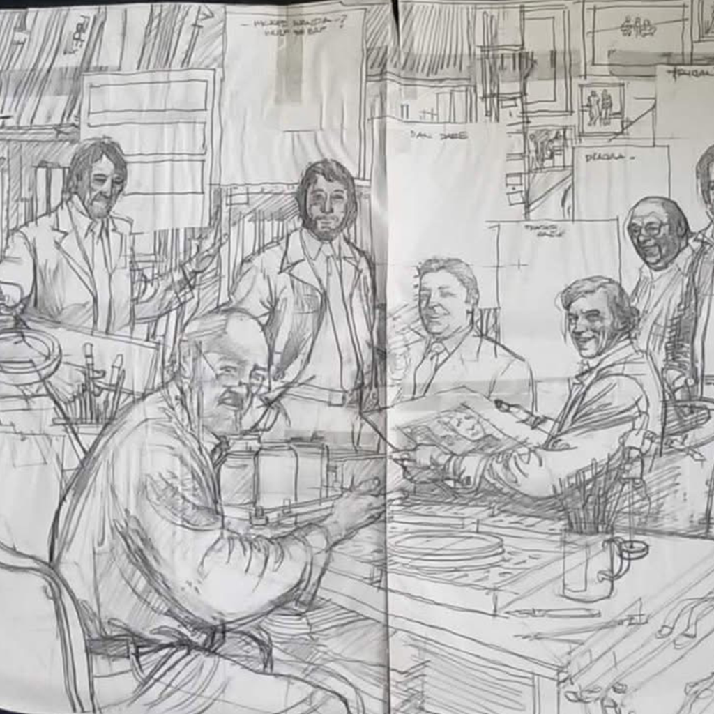 John M. Burns’ Tribute to Legendary British Comic Artists