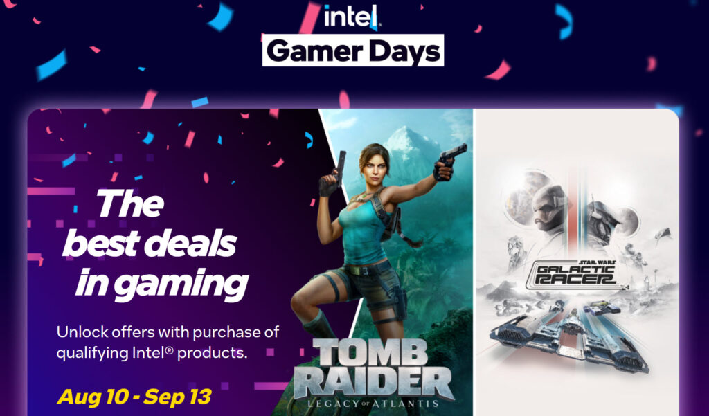 Intel Core Ultra 270K & 250K Plus CPUs Slide Below MSRP as Gamer Days Bundle Throws in 0 of Tomb Raider and Star Wars Games