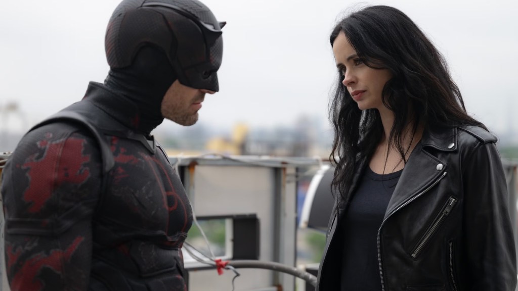 Jessica Jones and Daredevil in Born Again Season 2