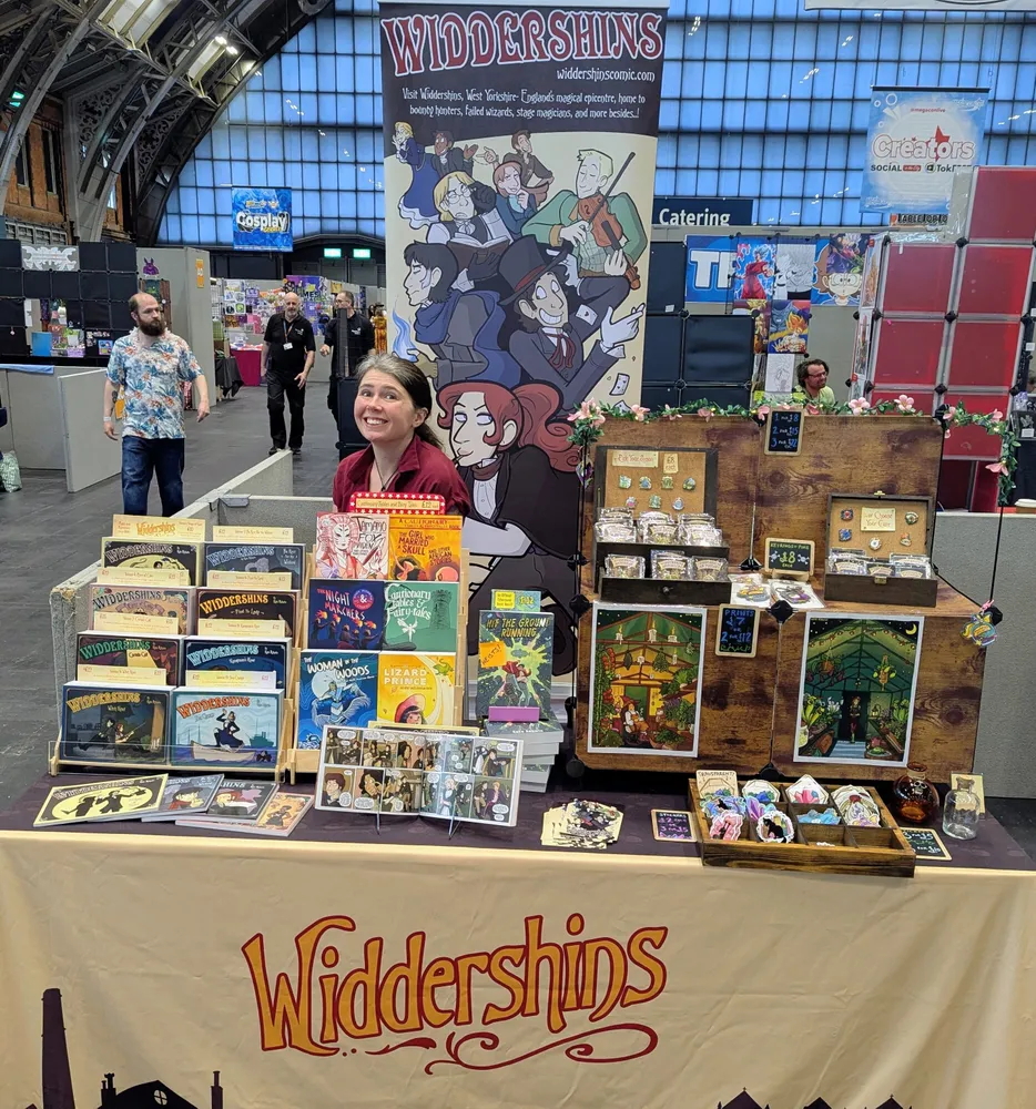 Kate Ashwin wraps 15 Years of creating her “Widdershins” webcomic Kate Ashwin wraps 15 Years of creating her “Widdershins” webcomic