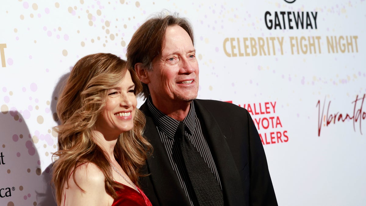 Sam Sorbo and Kevin Sorbo pose together on the red carpet