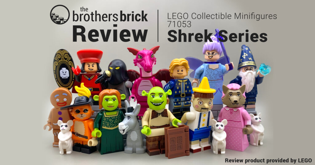 LEGO Collectible Minifigures 71053 Shrek Series: Smash (Mouth) hit? [Review]