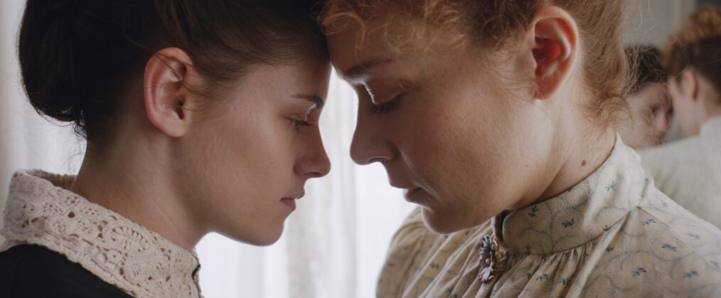 Kristen Stewart and Chloë Sevigny in LIZZIE. Courtesy of Saban Films and Roadside Attractions