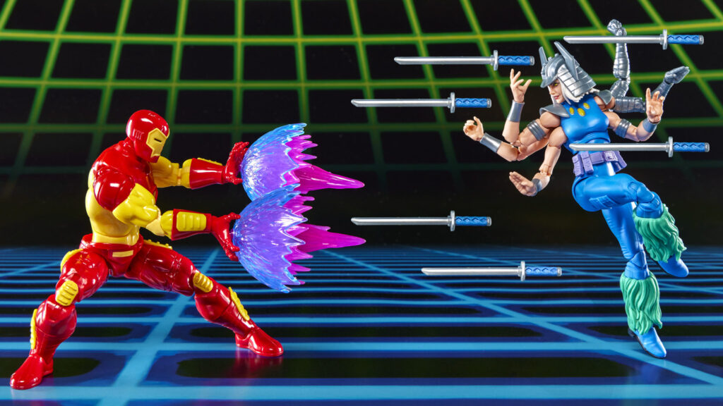 It’s Spiral vs. Iron Man with Marvel Legends New Gamerverse 2