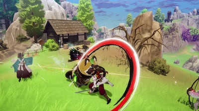 Guardians of Azuma blends farming simulation with action role-playing elements. Photo: Marvelous