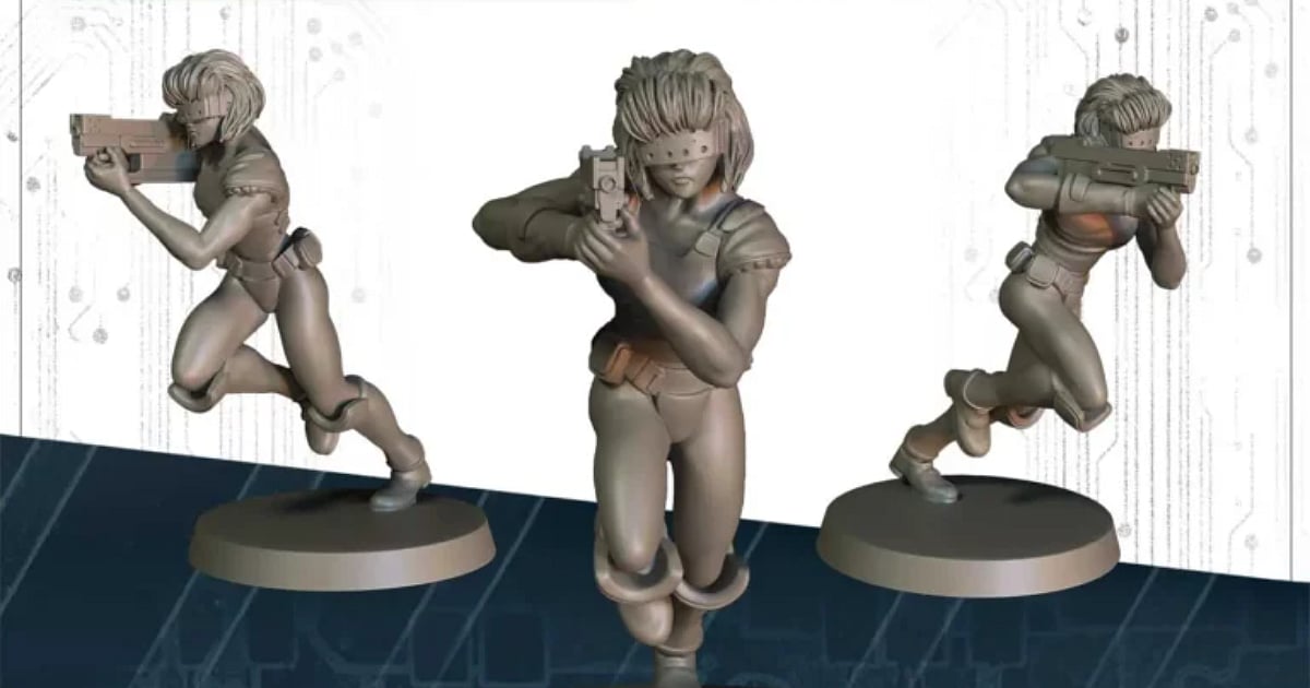 Ghost in the Shell Miniatures Hit Tabletop for First Time