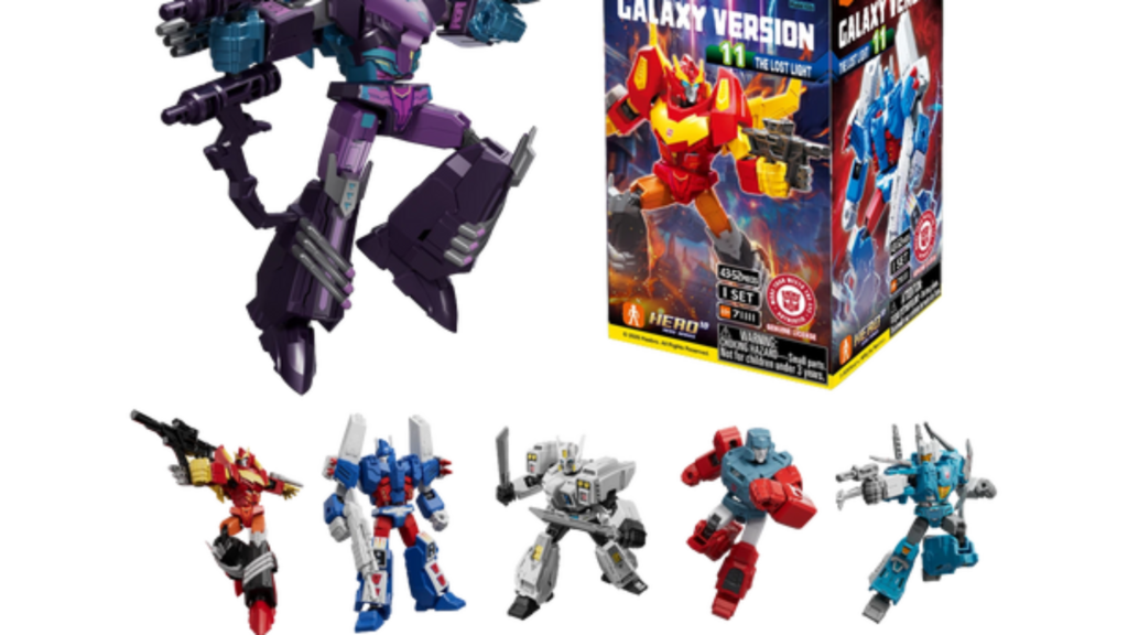 Transformers Galaxy Version 11: The Lost Light Debuts from Blokees