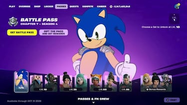 All the new outfits in Fortnite Chapter 7 Season 4: How to get Sonic the Hedgehog