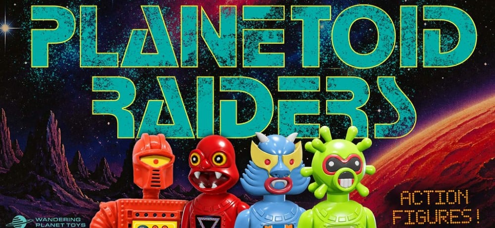 “Who are These Intergalactic Creatures?” – Exclusive Reveal of Horror Artist Bill Rude’s PLANETOID RAIDERS Painted Lunchbox “Who are These Intergalactic Creatures?” – Exclusive Reveal of Horror Artist Bill Rude’s PLANETOID RAIDERS Painted Lunchbox