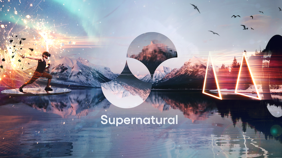 Supernatural VR fitness app on Meta Quest