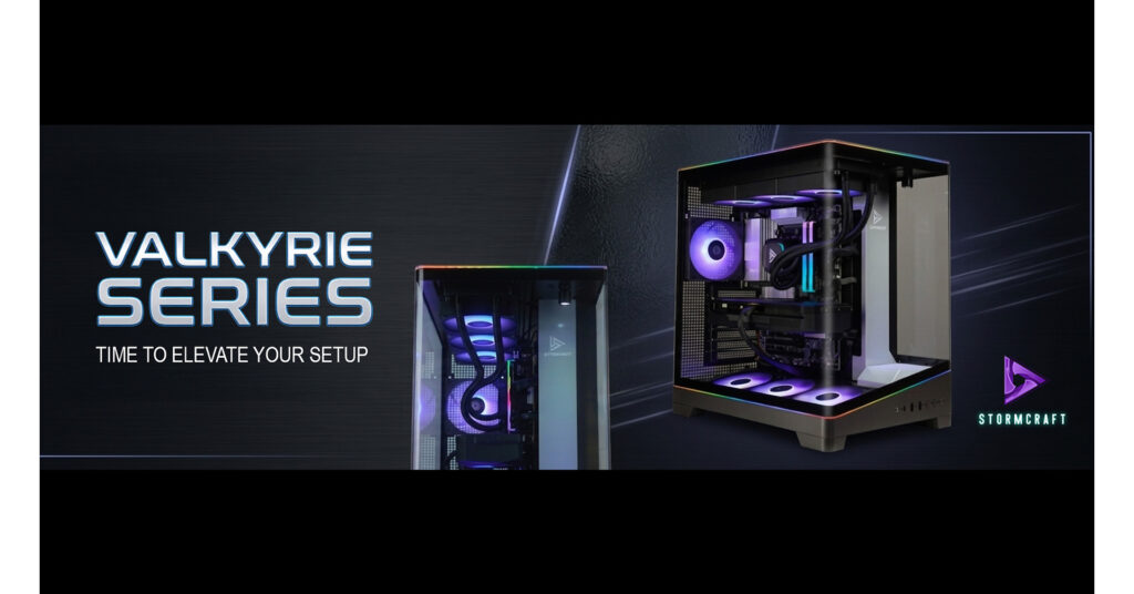STORMCRAFT PC Launches Valkyrie Series Gaming Desktops, Now Available Across Amazon, Best Buy, Newegg and STORMCRAFTPC.com