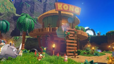 Donkey Kong Bananza features jungle-based challenges. Photo: Nintendo