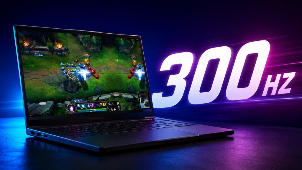 Samsung Pushes Gaming Laptop OLEDs To 300 Hz, Bringing High