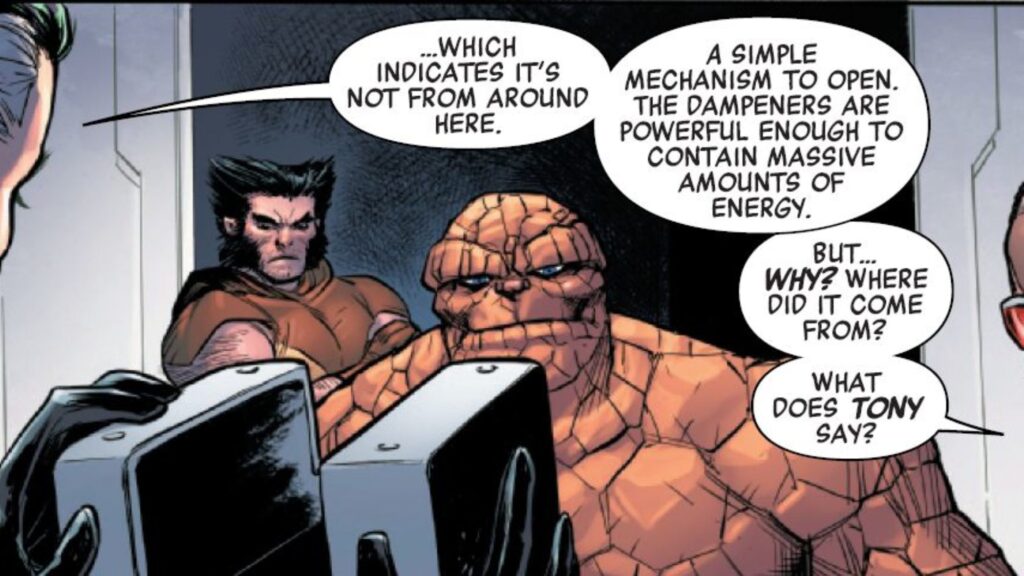 Avengers Armageddon And That David Colton Origin Box (Spoilers)